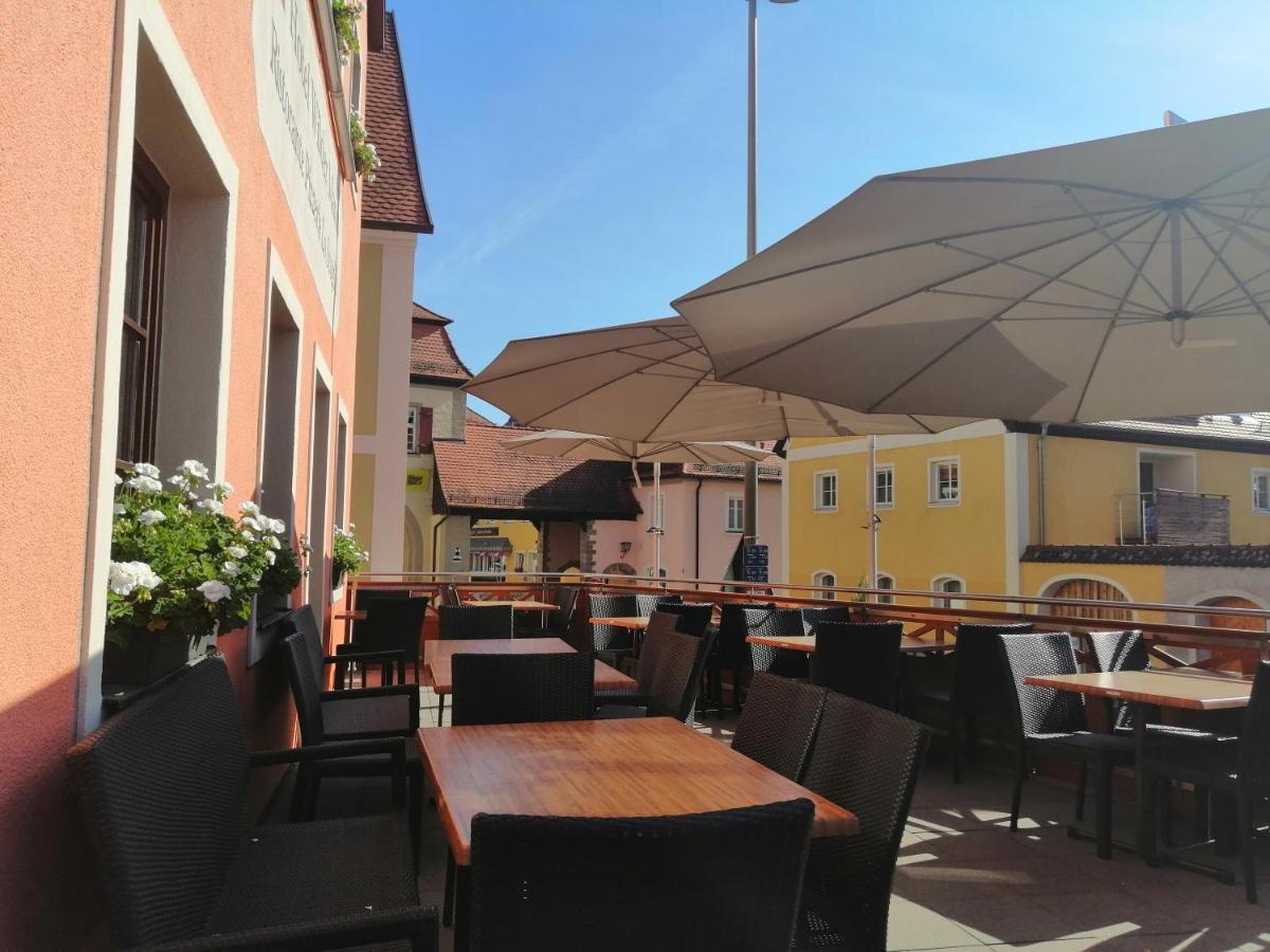 Hotel Wilder Mann Feuchtwangen Zewnętrze zdjęcie
