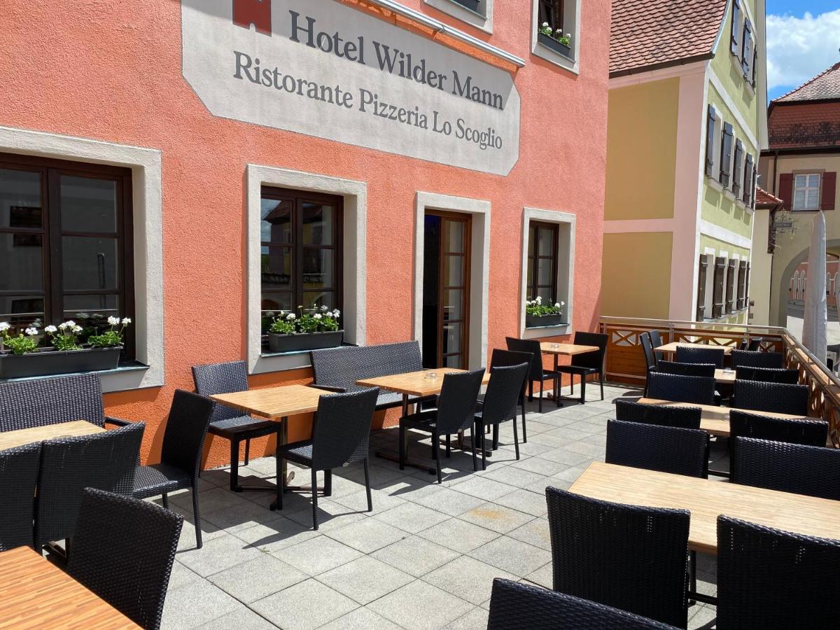 Hotel Wilder Mann Feuchtwangen Zewnętrze zdjęcie