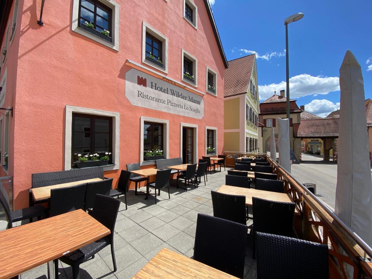 Hotel Wilder Mann Feuchtwangen Zewnętrze zdjęcie
