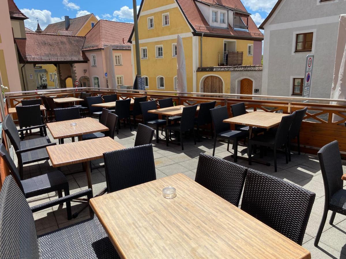 Hotel Wilder Mann Feuchtwangen Zewnętrze zdjęcie