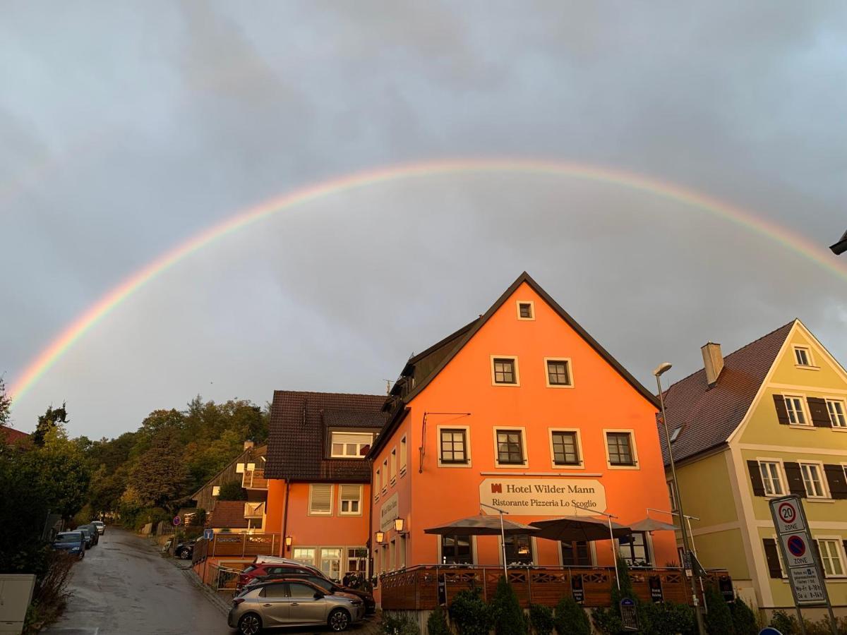Hotel Wilder Mann Feuchtwangen Zewnętrze zdjęcie
