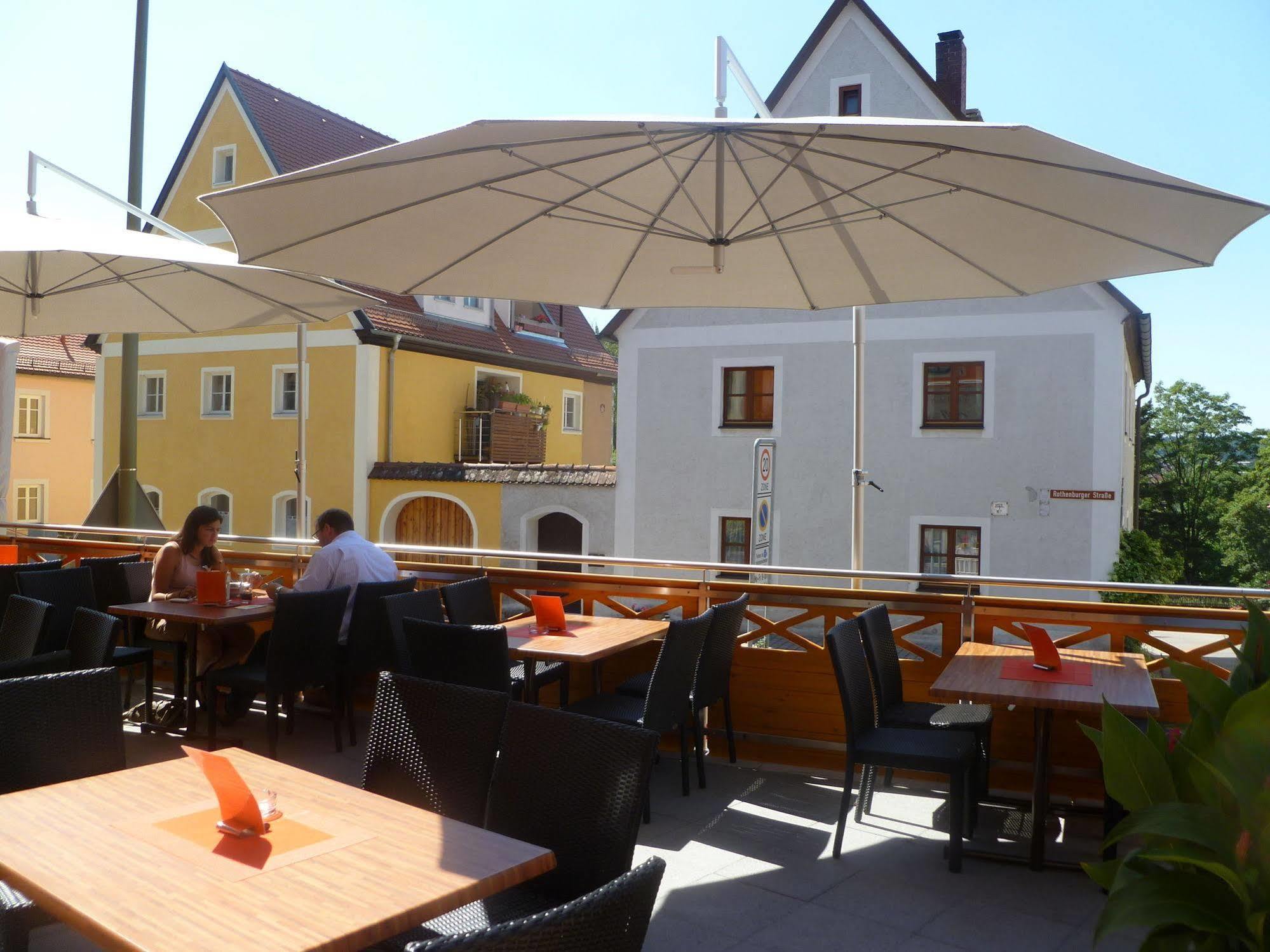 Hotel Wilder Mann Feuchtwangen Zewnętrze zdjęcie